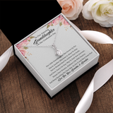 To Our Amazing Granddaughter On Her Graduation - Necklace for Granddaughter, Alluring Beauty Necklace
