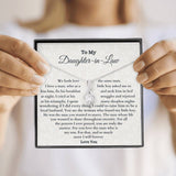 Daughter-In-Law Necklace, To My Daughter-In-Law Necklace for You Love The Man Who is My Son, Necklace for Daughter-In-Law, Alluring Beauty Necklace