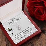 To My HuMom Necklace - Happy Mother's Day Human Servant, Necklace for Mom, Alluring Beauty Necklace
