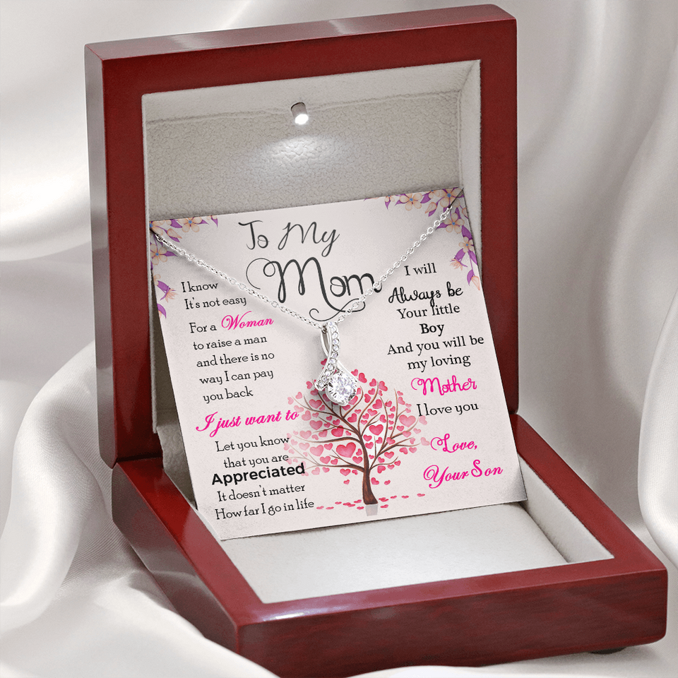To My Mom | Raise A Man |  Alluring Beauty Necklace