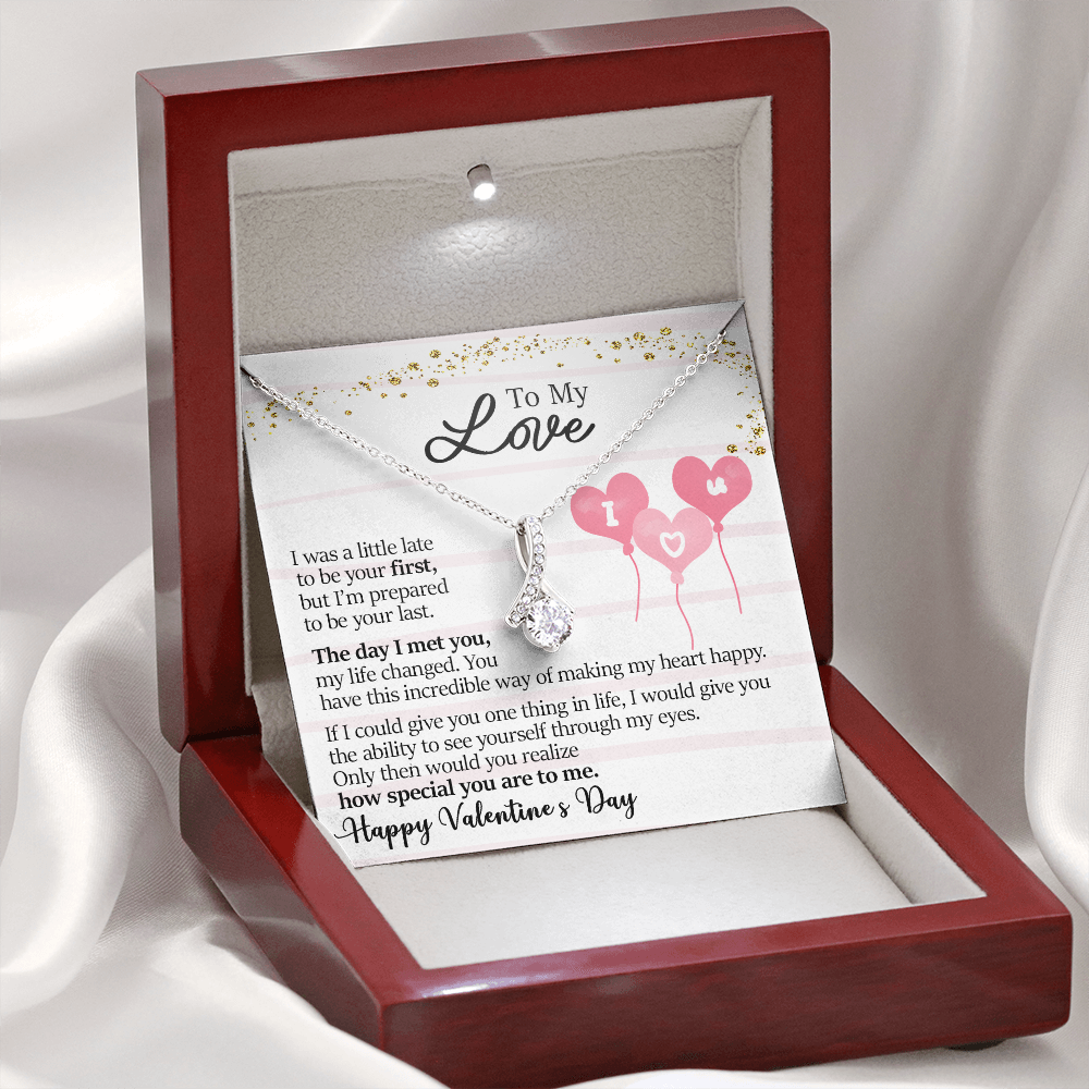 To My Love - The Day I met You - Alluring Beauty Necklace
