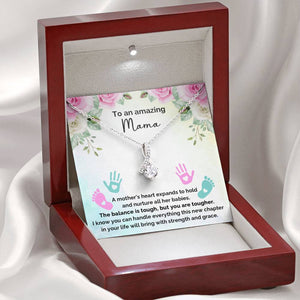 To An Amazing Mana - A Mother's Heart Expands To Hold And Nurture - Alluring Necklace, Alluring Beauty Necklace