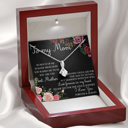 To My Mom | You Are The Best Mother |  Alluring Beauty Necklace