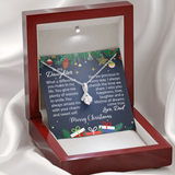 To My Daughter | Merry Christmas |  Alluring Beauty Necklace