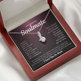 Alluring Beauty Necklace- Kissed my soul Carry my Heart Necklace Limited Edition - Grabs Yours Now! Gift For Wife