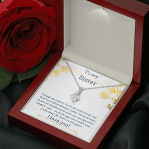 To Sister- Alluring Beauty Necklace
