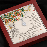To My Daughter | Be With You  Alluring Beauty Necklace | Gift for Daughter from Mom