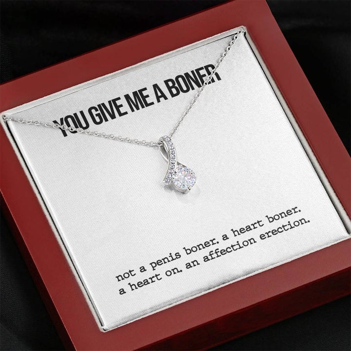 Funny Boner Alluring Beauty Necklace LX019E