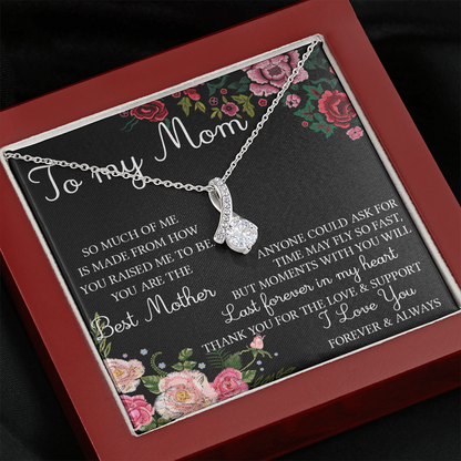 To My Mom | You Are The Best Mother |  Alluring Beauty Necklace