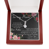 To My Mom | You Are The Best Mother |  Alluring Beauty Necklace