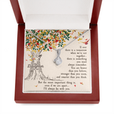 To My Daughter | Be With You  Alluring Beauty Necklace | Gift for Daughter from Mom