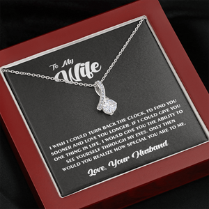 To My Wife Alluring Beauty Necklace Beautiful Necklace For Wife You Are Special To Me Anniversary Wedding Gift for Wife