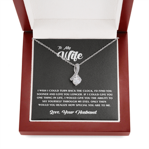 To My Wife Alluring Beauty Necklace Beautiful Necklace For Wife You Are Special To Me Anniversary Wedding Gift for Wife