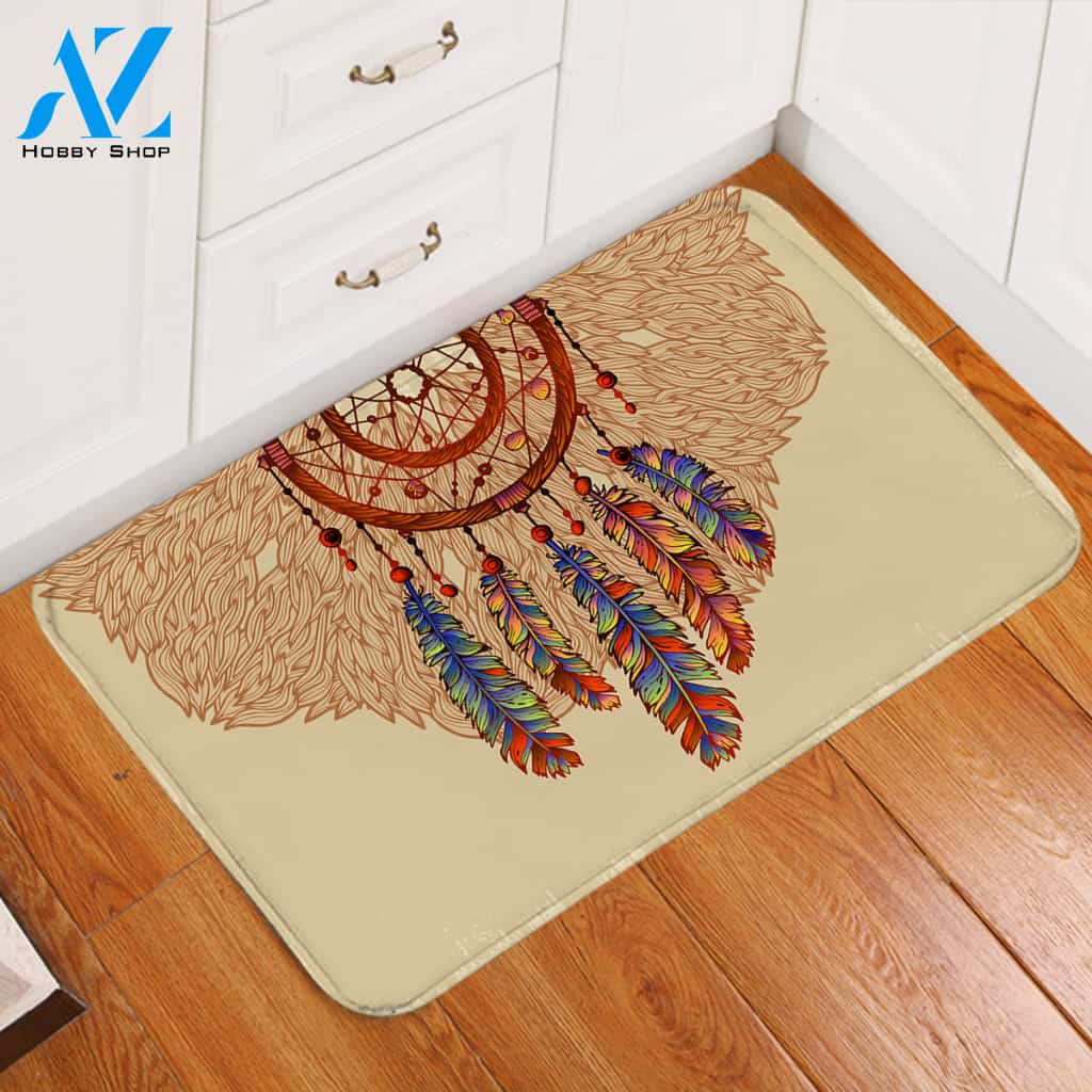 Atomic Dream Catcher Door Mat
