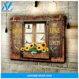 Au Dream Without Fear Hummingbird Wall Art Canvas, Wall Decor Visual Art