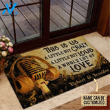 Audio Mixing This Is Us Personalized Doormat | Welcome Mat | House Warming Gift