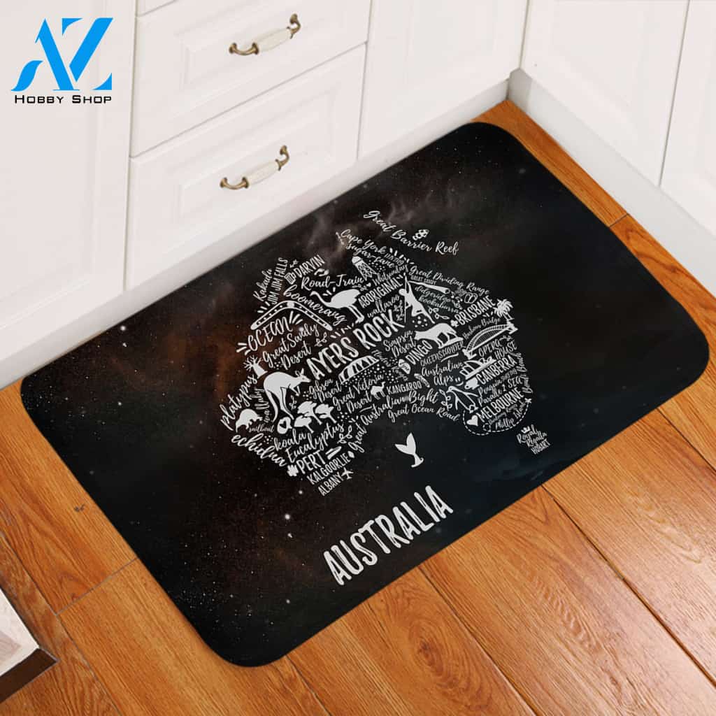 Australia Door Mat