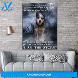 Australian Cattle Dog Canvas Prints Wall Art - Matte Canvas
