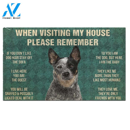 Australian Cattle's Rules Doormat