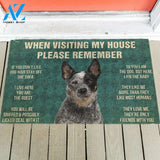 Australian Cattle's Rules Doormat