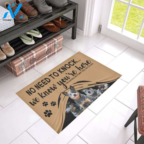 Australian Stumpy Tail Cattle Dog CL09100021MDD Doormat