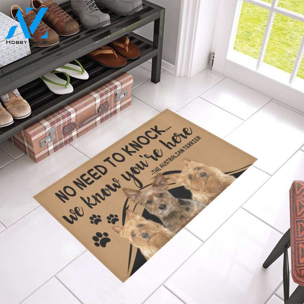 Australian Terrier CL09100022MDD Doormat