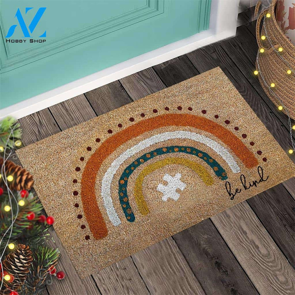 Autism Be Kind Doormat | Welcome Mat | House Warming Gift