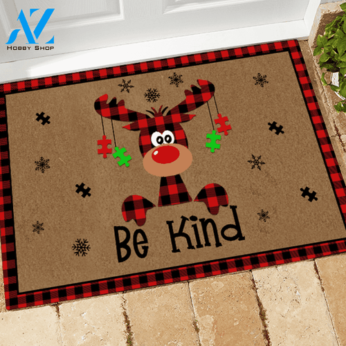 Autism Doormat Be Kind Autism Awareness | Welcome Mat | House Warming Gift
