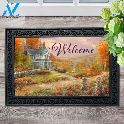 Autumn at Apple Hill I Doormat - 18" x 30"