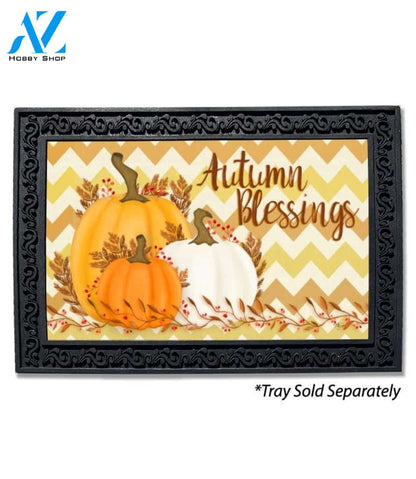 Autumn Blessings Doormat - 18" x 30"