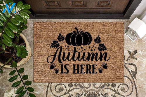 Autumn Is Here Doormat | Welcome Mat | House Warming Gift