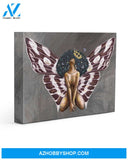 Awesome Black Queen Butterfly Gift For Black Girl Matte Canvas Matte Canvas