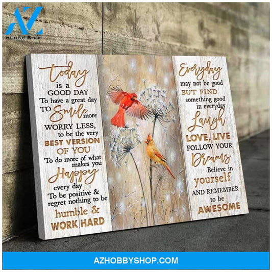 Awesome Cardinal Wall Art Canvas, Wall Decor Visual Art