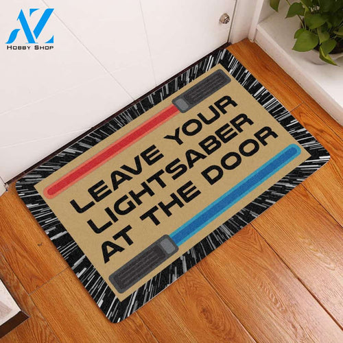Awesome Limited Gift Leave Your Lightsaber At The Door H14827 - Door Mat | Welcome Mat | House Warming Gift
