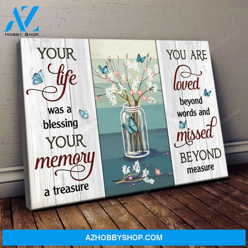 Baby flowers and butterflies - Heaven Landscape Canvas Prints - Wall Art