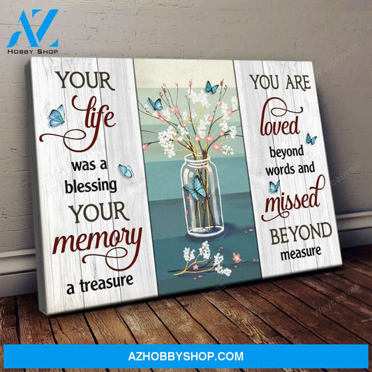 Baby flowers and butterflies - Heaven Landscape Canvas Prints - Wall Art