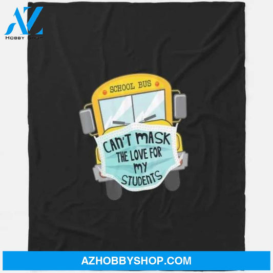 Back To School Bus Lovely Bus Fleece Blanket Home Decor Bedding Couch Sofa Soft And Comfy Cozy Gift For Students Teacher