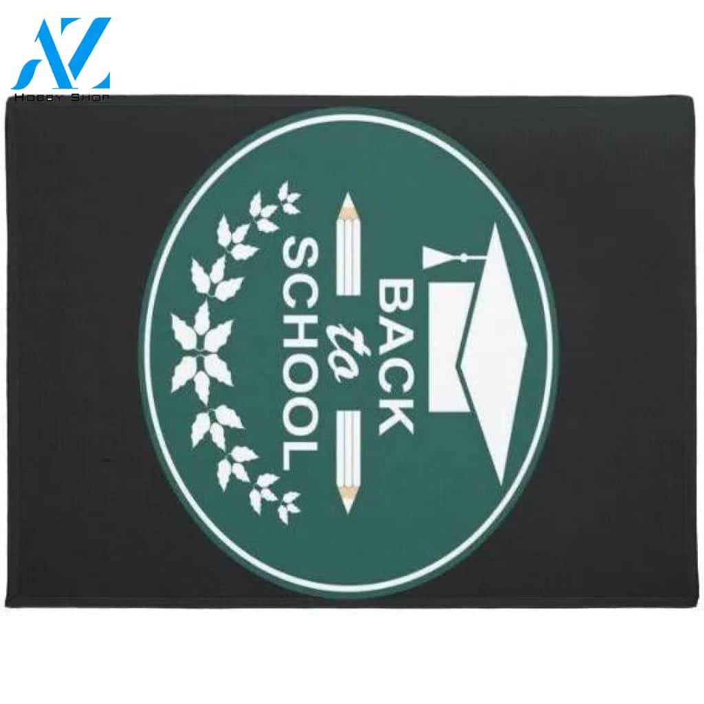 Back To School Doormat Indoor And Outdoor Mat Entrance Rug Sweet Home Decoration Closing Gift Gift For Friend Family Teacher Gift Idea