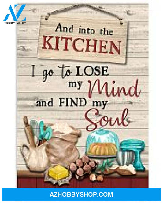 Baking Poster Into The Kitchen Wall Decor