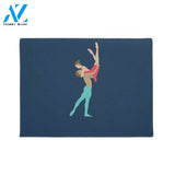 Ballet Couple Indoor and Outdoor Doormat Warm House Gift Welcome Mat Gift for Friend Family