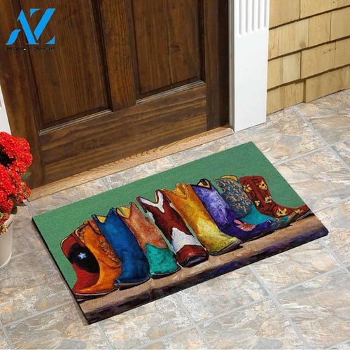 Barrel Racing Shoes Doormat | Welcome Mat | House Warming Gift