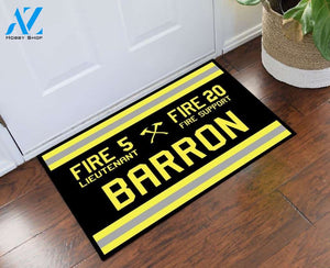 BARRON Doormat 23.6" x 15.7" | Welcome Mat | House Warming Gift