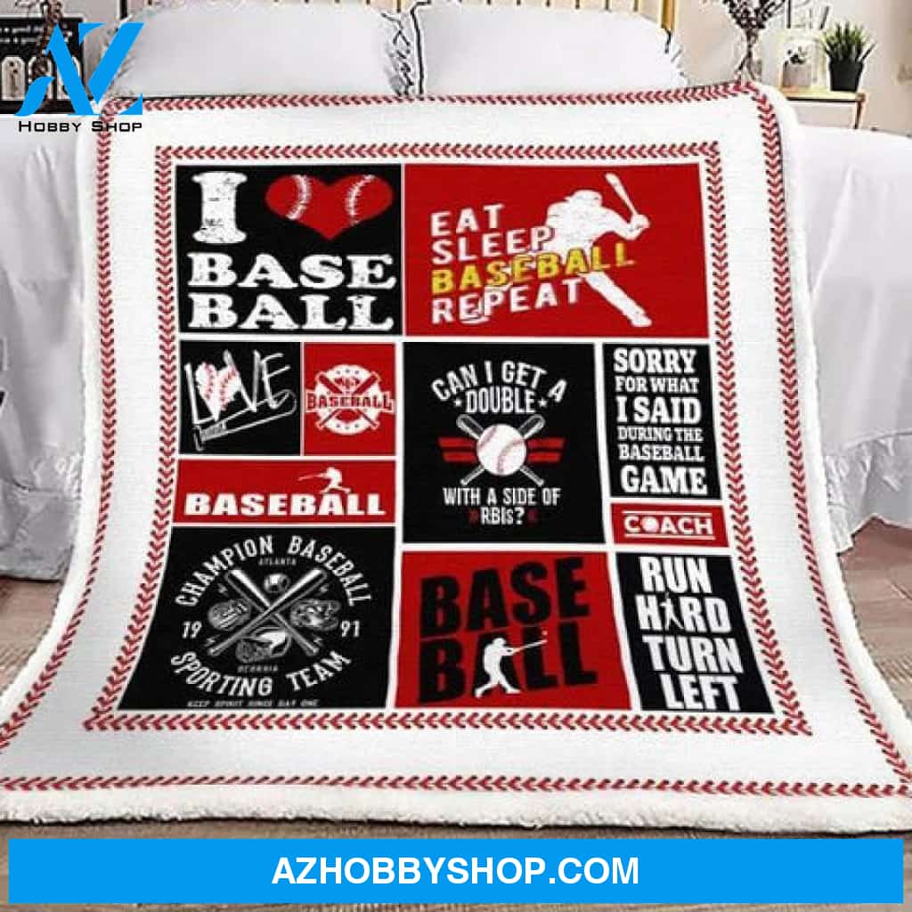 Baseball America blankets & throws, Baseball cozy blanket, Baseball Team warm blanket, Baseball Blanket