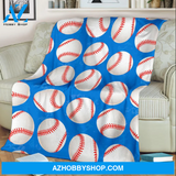 Baseball Blanket, Gift For Baseball Lovers - Softball Adult Kid Blanket, Baseball Gifts Her Him Birthday Gift Home Decor Bedding Couch Sofa Soft And Comfy Cozy