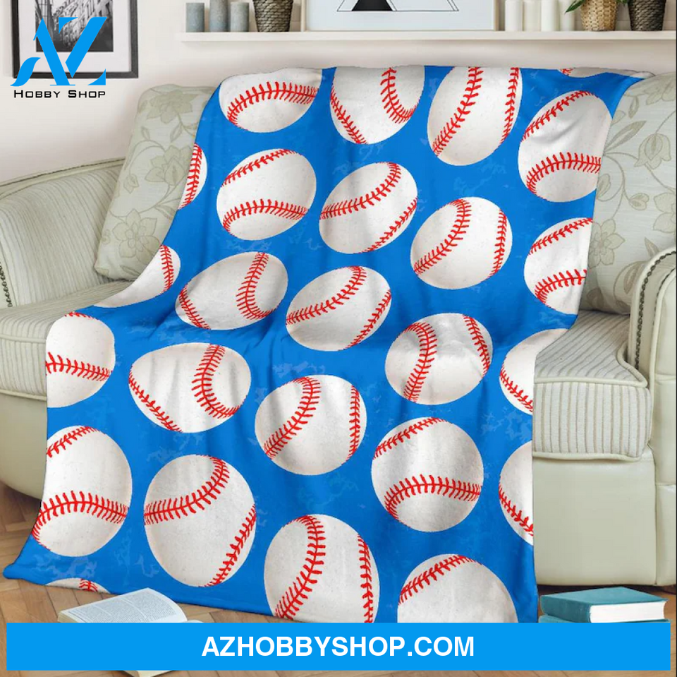 Baseball Blanket, Gift For Baseball Lovers - Softball Adult Kid Blanket, Baseball Gifts Her Him Birthday Gift Home Decor Bedding Couch Sofa Soft And Comfy Cozy