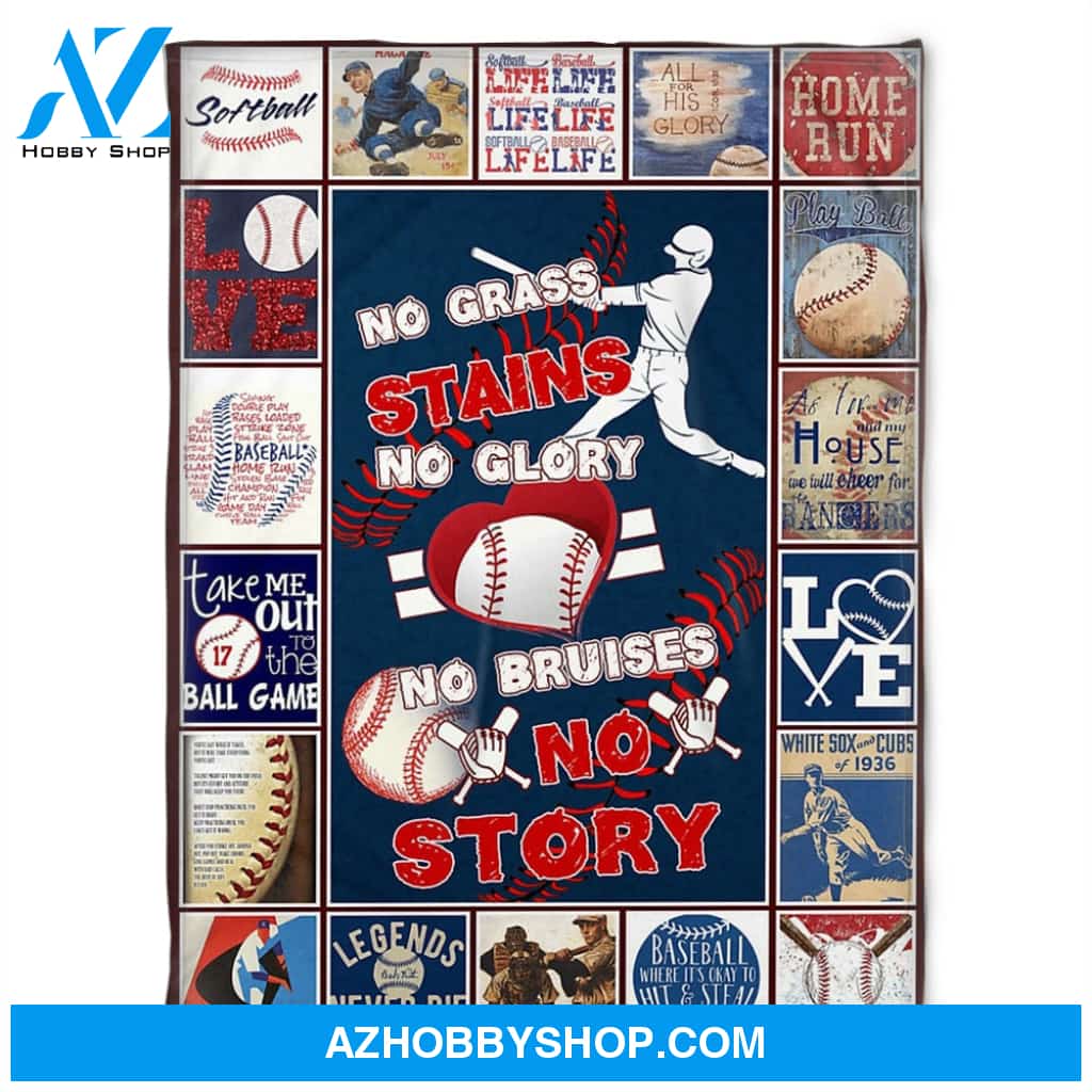 Baseball Blanket, Take Me Out To The Ball Game,Soft Blankets,Gift Home Decor Bedding Couch Sofa Soft and Comfy Cozy