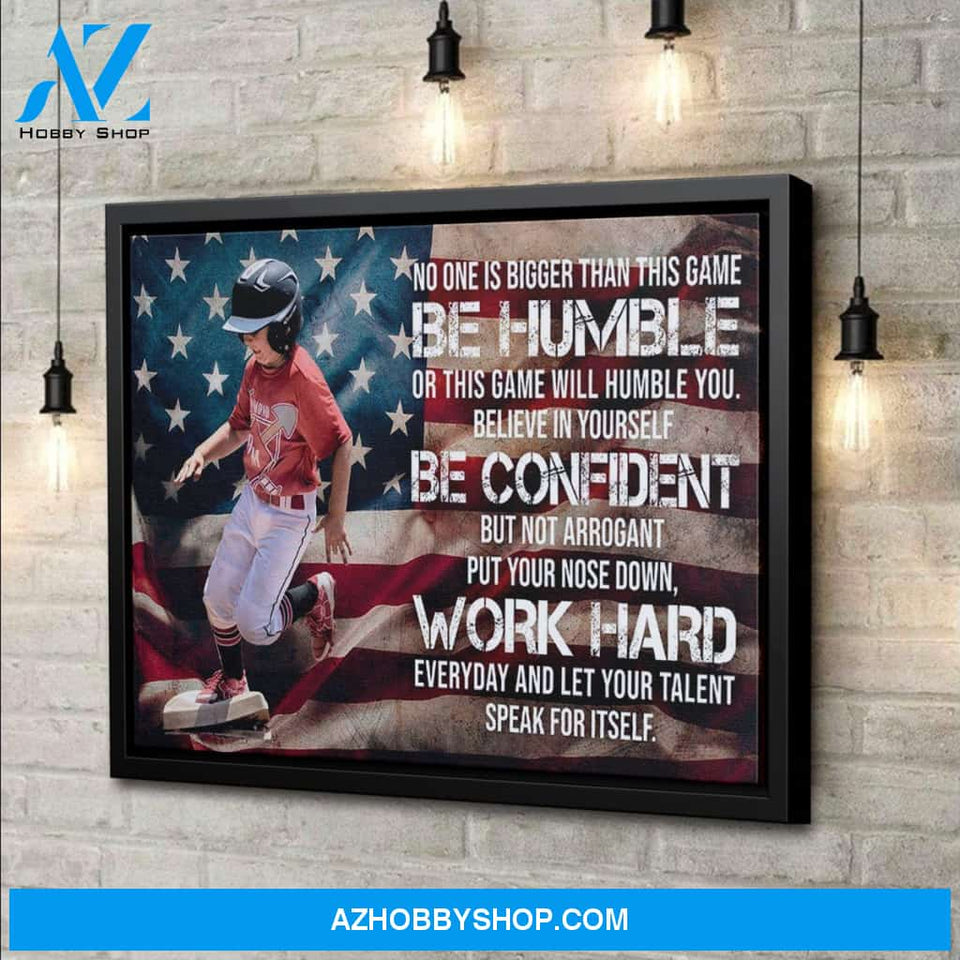 Baseball custom canvas prints With Your Photo