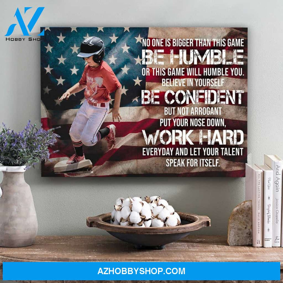 Baseball custom canvas prints With Your Photo