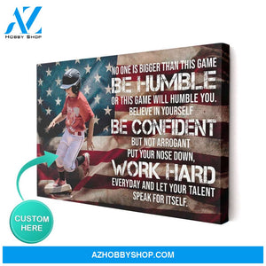 Baseball custom canvas prints With Your Photo