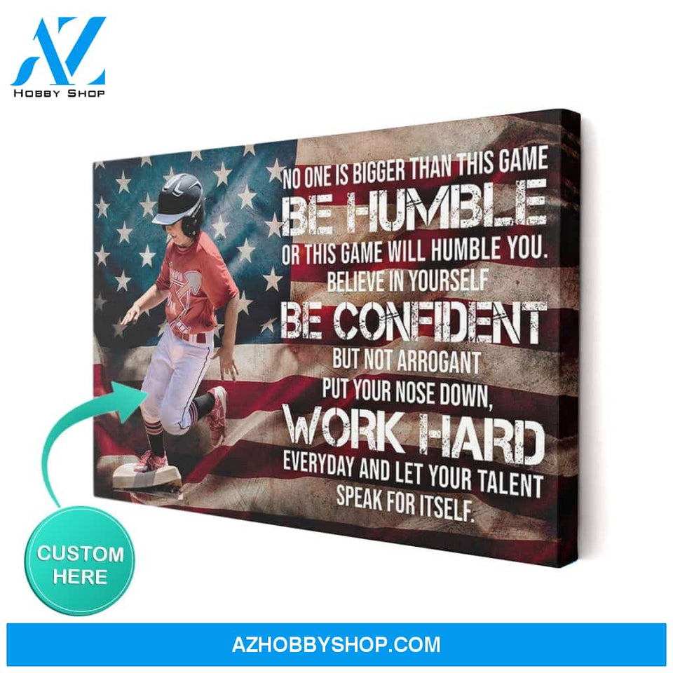 Baseball custom canvas prints With Your Photo